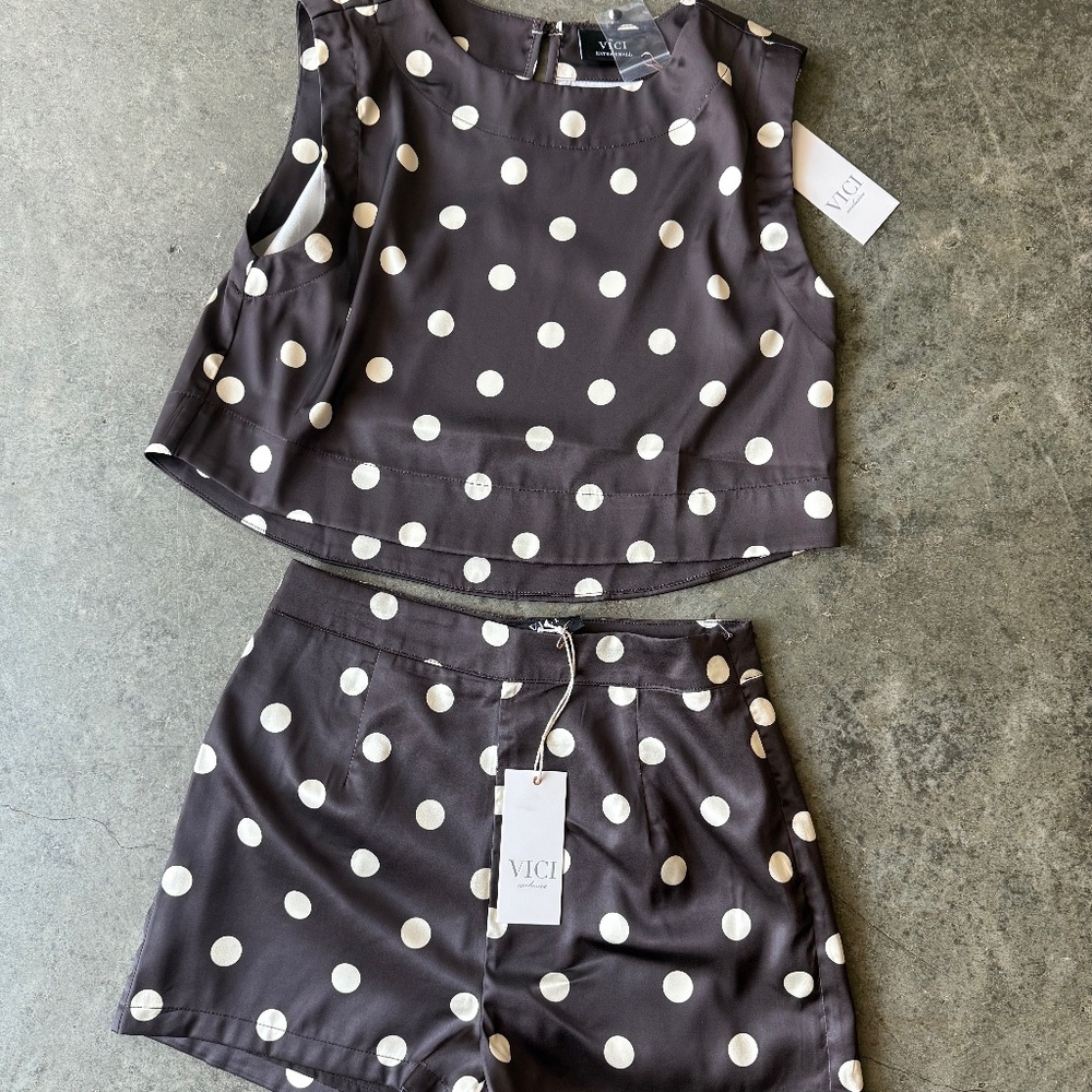 Vici Polka Dot Set
